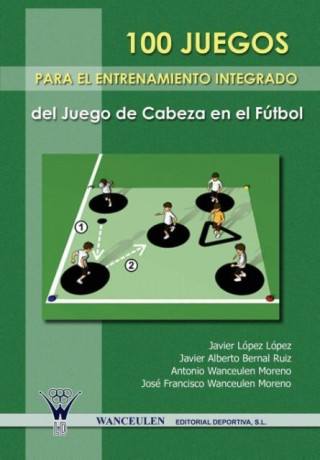 Könyv 100 juegos para el entrenamiento integrado del juego de cabeza en el fútbol Javier López López