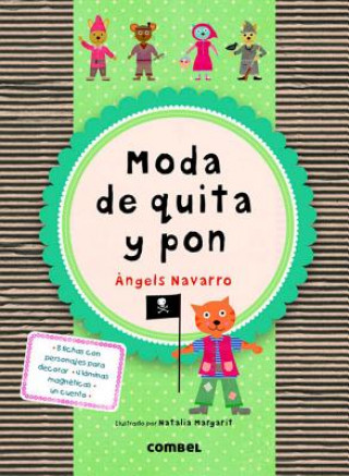 Kniha Moda de Quita y Pon Angels Navarro