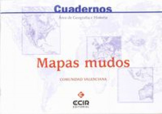 Książka Comunidad Valenciana, ESO. Cuaderno de mapas mudos 