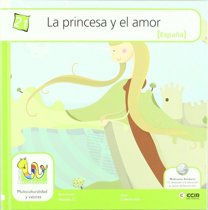 Kniha La princesa y el amor Macalula