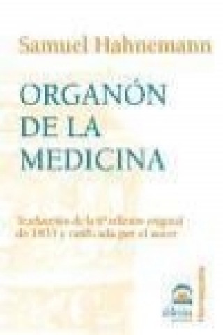Kniha Órganon de la medicina Samuel Hahnemann