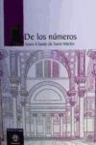Knjiga DE LOS NÚMEROS de Saint-Martín