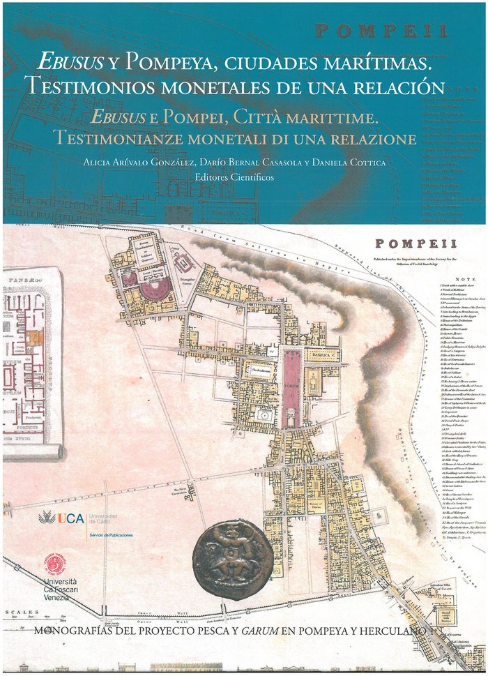 Könyv Ebusus y Pompeya, ciudades marítimas: testimonios monetales de una relación 