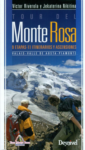 Książka Tour del Monte Rosa Jekaterina Nikitina
