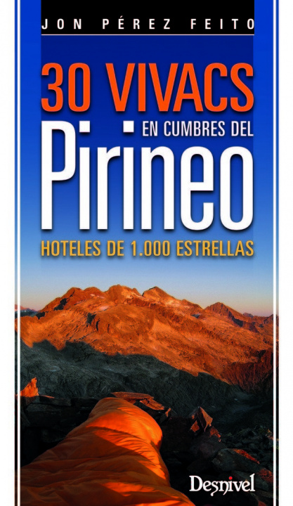 Kniha 30 vivacs en cumbres del Pirineo Jon Pérez Feito