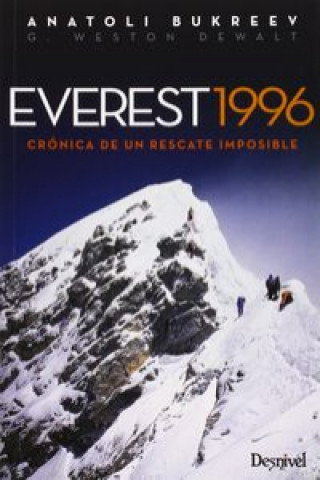 Carte Everest 1996: crónica de un rescate imposible ANATOLI BUKREEV