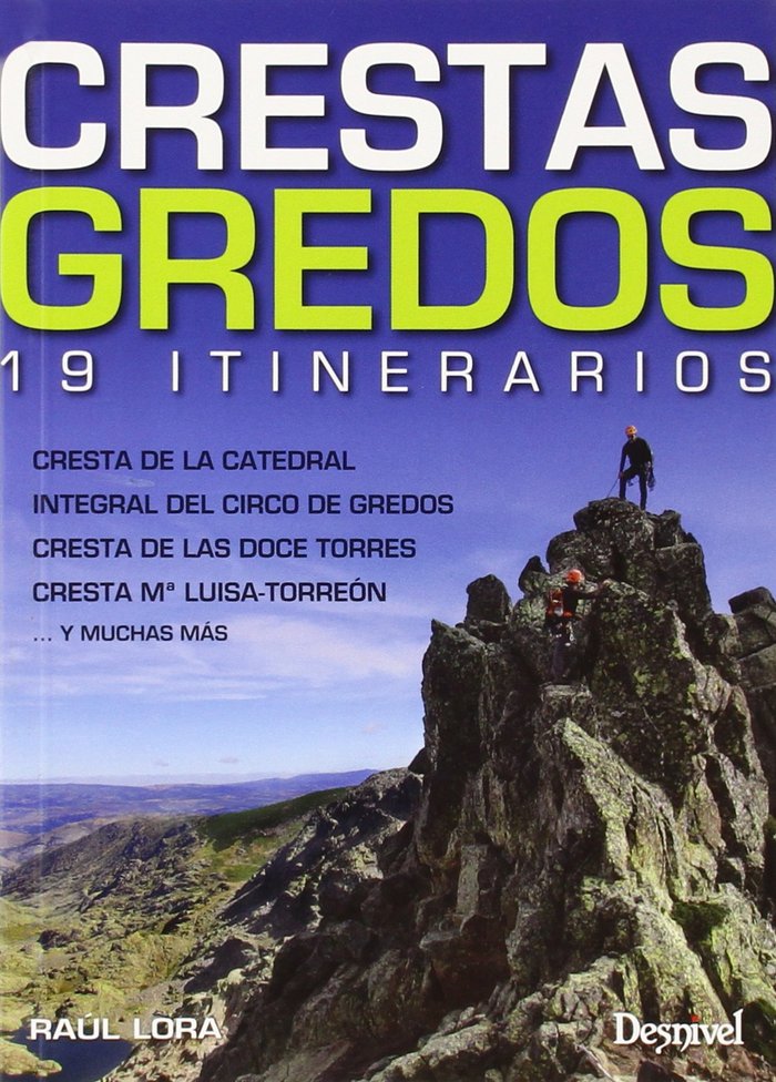 Carte Crestas Gredos : 19 Itinerarios 