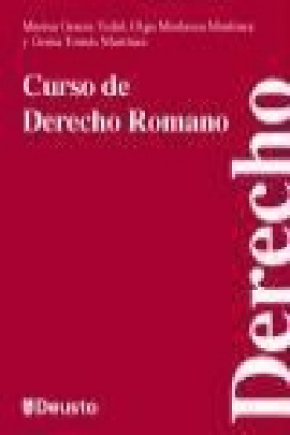 Βιβλίο Curso de derecho romano Marisa García Vidal