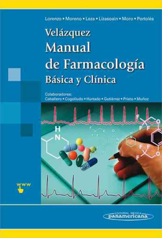 Książka Velázquez : manual de farmacología básica y clínica Pedro Lorenzo Fernández