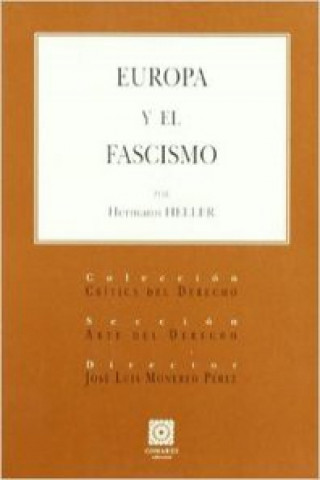 Kniha Europa y el fascismo Hermann Heller