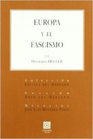 Knjiga Europa y el fascismo Hermann Heller