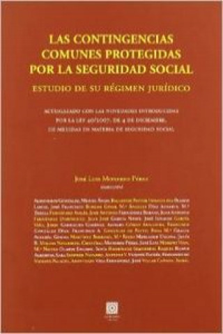 Könyv Las contingencias comunes protegidas por la seguridad social : estudio práctico de su régimen jurídico José Luis . . . [et al. ] Monereo Pérez