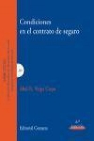 Könyv Las condiciones del contrato de seguro Abel B. Veiga Copo