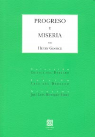 Boek Progreso y miseria Henry George