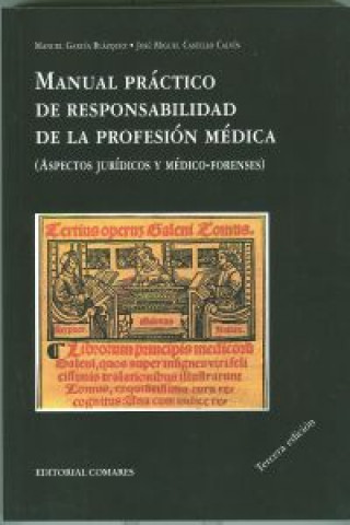 Kniha Manual práctico de responsabilidad de la profesión médica 