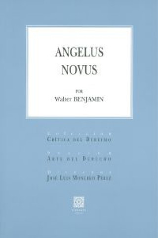 Könyv Angelus novus Walter Benjamin