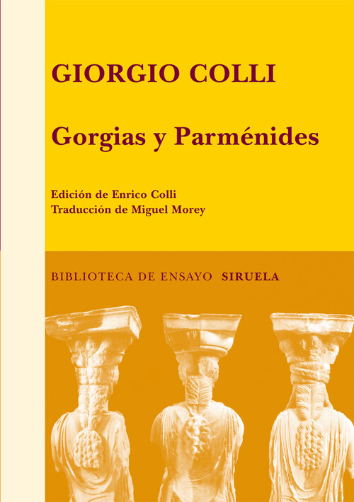 Kniha GORGIAS Y PARMENIDES BEM.72 