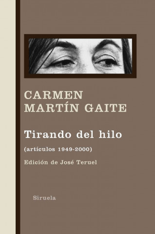 Carte TIRANDO DEL HILO LT.298 CARMEN MARTIN GAITE