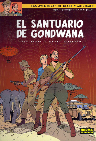 Knjiga Blake y Mortimer 18, El santuario de Gondwana Juillard