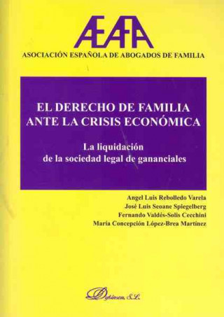 Carte El derecho de familia ante la crisis económica : la liquidación de la sociedad de gananciales 