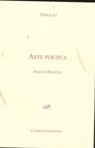 Carte Arte poética : edición bilingüe Quinto Horacio Flaco