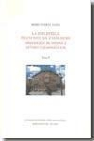 Carte La biblioteca Francisco de Zabalburu : adquisición de fondos y estudio catalográfico María Teresa Llera Llorente