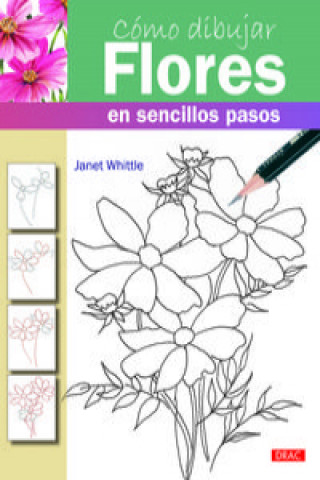 Book Cómo dibujar flores en sencillos pasos Janet Whittle