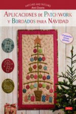 Книга Aplicaciones de patchwork y bordados para navidad ANNI DOWNS