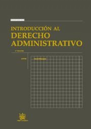 Livro Introducción al derecho administrativo David Blanquer