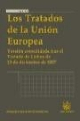 Kniha Los tratados de la Unión Europea Antonio Bar Cendón