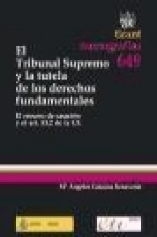 Książka El Tribunal Supremo y la tutela de los derechos fundamentales : el recurso de casación y el art. 53.2 de la CE María Ángeles Catalina Benavente