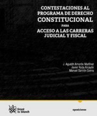 Könyv Contestaciones al programa de Derecho Constitucional para acceso a las carreras Judicial y Fiscal (Ebook) 