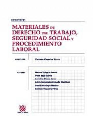 Buch Materiales de Derecho del Trabajo , Seguridad Social y Procedimiento Laboral (Ebook) 