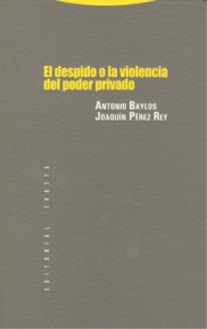 Книга El despido o la violencia del poder privado 