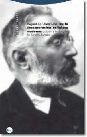 Książka De la desesperación religiosa Miguel de Unamuno