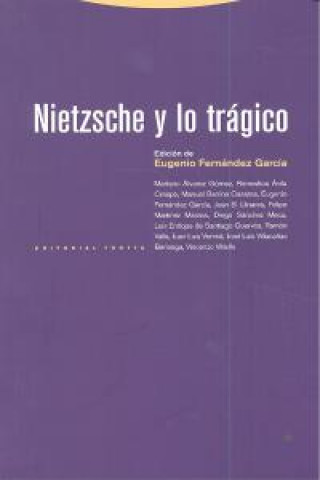 Carte Nietzsche y lo trágico Eugenio Fernández García