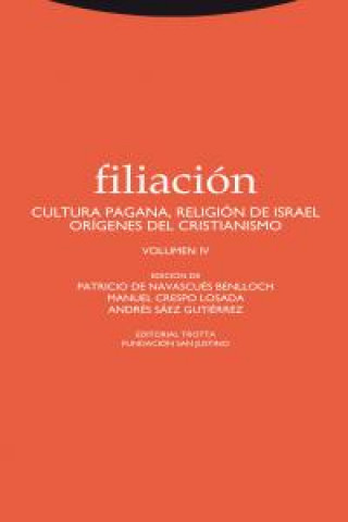 Carte Filiación IV : cultura pagana, religión de Israel, orígenes del cristianismo 