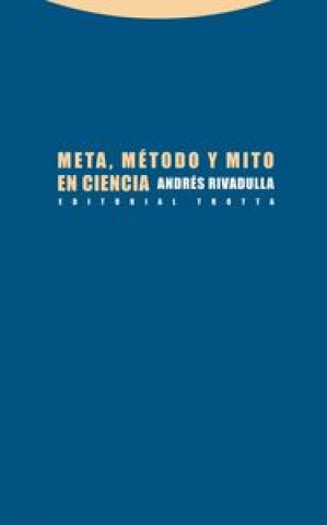 Kniha Meta, método y mito en ciencia 