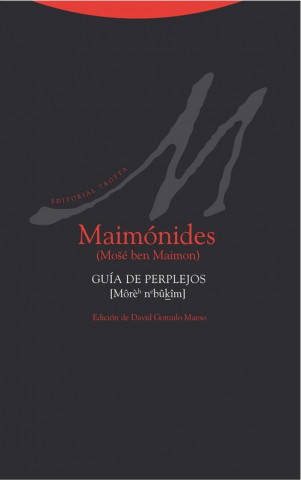 Knjiga Guía de perplejos Maimónides