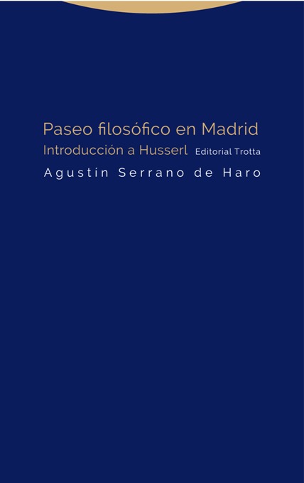 Kniha Paseo filosófico en Madrid AGUSTIN SERRANO DE HARO