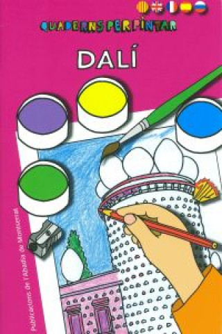 Libro Quaderns per pintar. Dalí MONTSE GINESTA CLAVELL