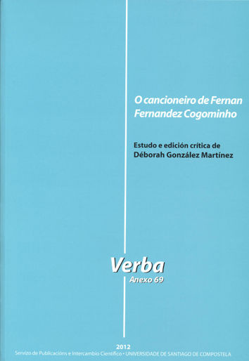Kniha O cancioneiro de Fernán Fernández Cogominho Deborah González Martínez