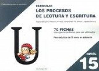 Kniha Estimular los procesos de lectura y escritura : nivel 15 : capacidad para elaborar escritos, comprender los textos y rapidez lectora Celia Rodríguez Ruiz