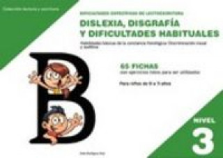 Kniha Dificultades específicas de lectoescritura : dislexia, disgrafía y dificultades habituales : nivel 3 : habilidades básicas de la conciencia fonológica Celia Rodríguez Ruiz