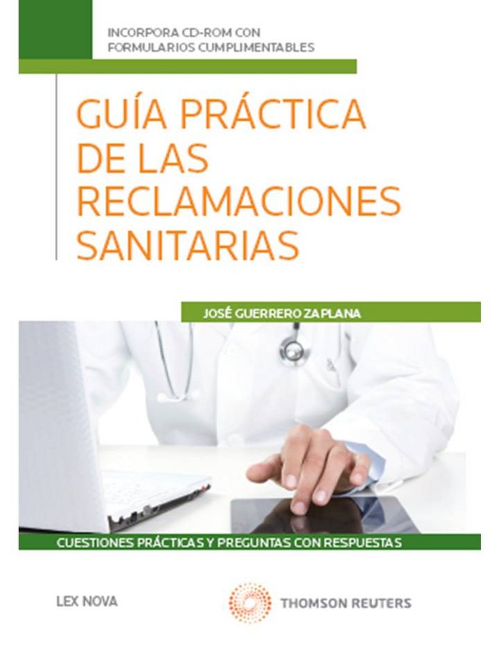 Kniha Guía práctica de las reclamaciones sanitarias José Guerrero Zaplana