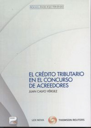 Carte El crédito tributario en el concurso de acreedores Juan Calvo Vérgez