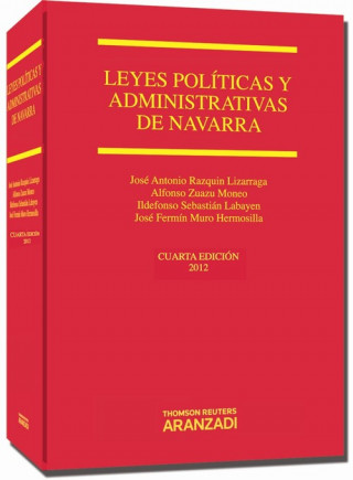 Книга Leyes políticas y administrativas de Navarra Navarra. Diputación Foral