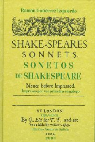 Livre Sonetos de Shakespeare Ramón Gutiérrez Izquierdo