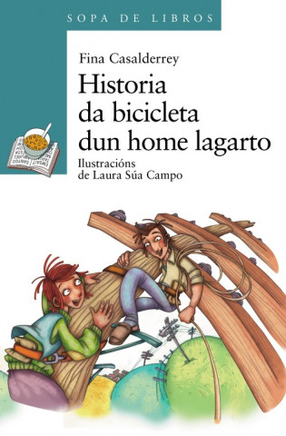 Knjiga Historia da bicicleta dun home lagarto Fina Casalderrey