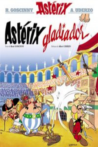 Kniha Astérix gladiador RENE GOSCINNY